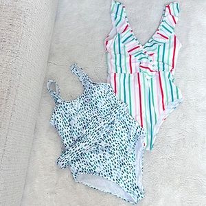 BUNDLE 2 for 1 SHEIN bathing suits.